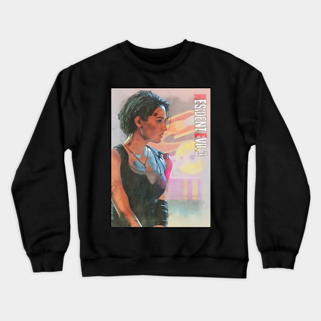 Jill Valentine Crewneck Sweatshirt by ZNEVA